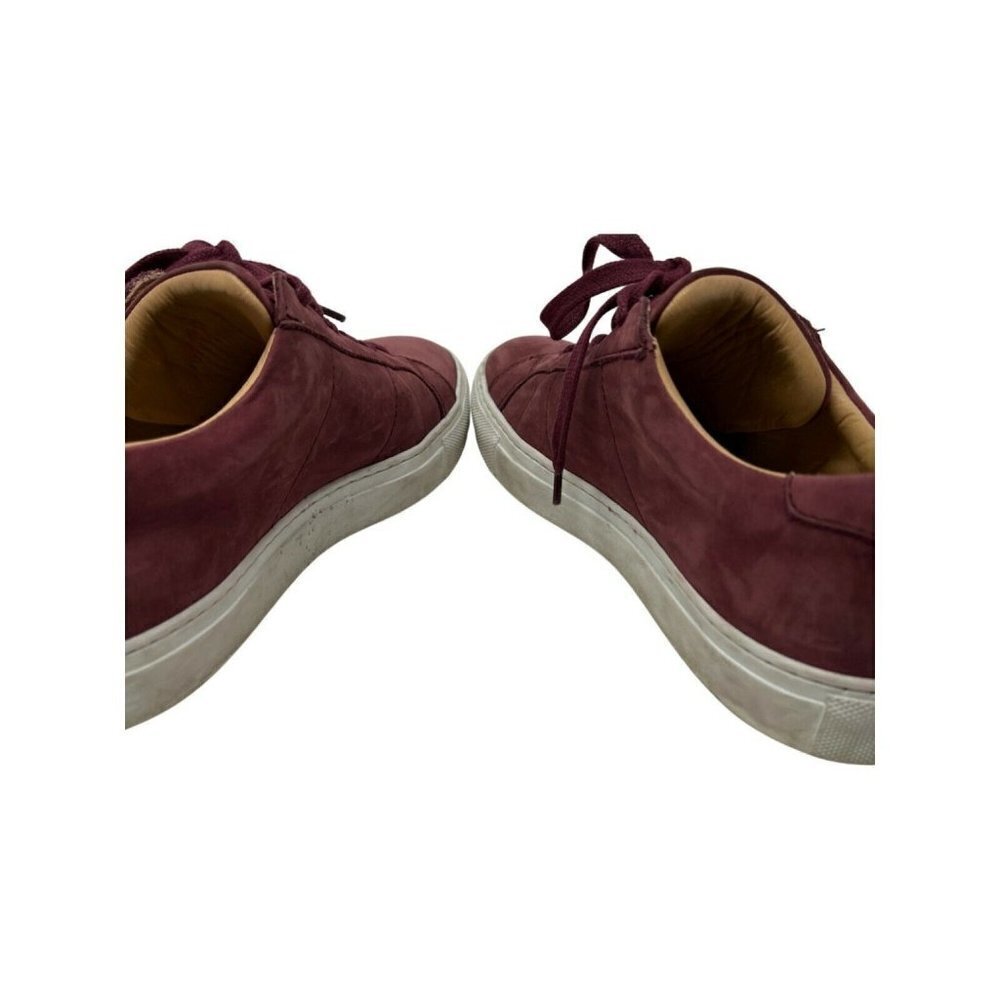 GREATS The Royale Sneakers EUR Size 40 Tibetan Red Suede Lace Up Italian Made - Picture 9 of 10